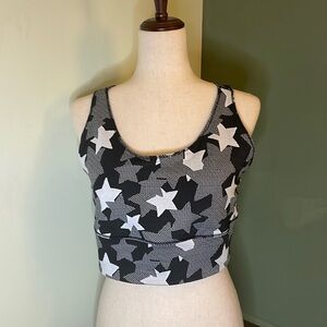 L Zuda Jacquard Print Sports Bra EE13 6092